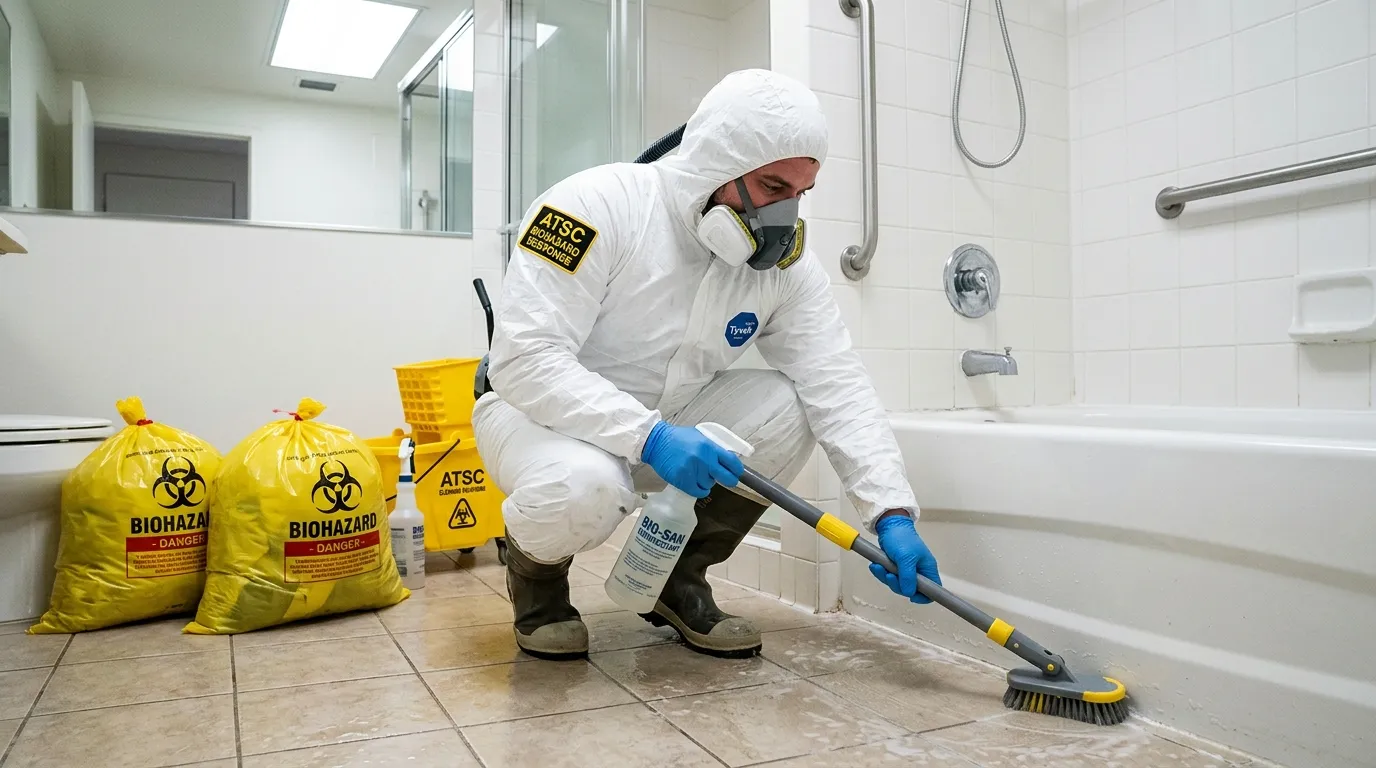 Decontamination equipment deployed for Blood Cleanup in Arverne